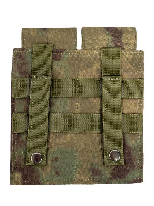 Подсумок закрытого типа под 2 магазина Мох