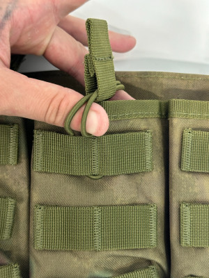 Подсумок под три магазина открытого типа мох