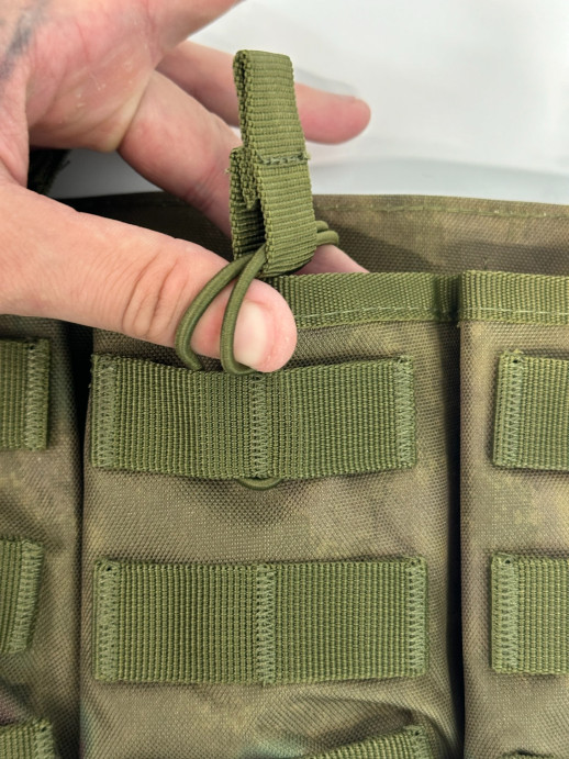 Подсумок под три магазина открытого типа мох