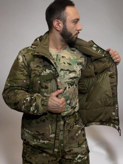 Костюм зимний тактический LEVEL 7  Мультикам