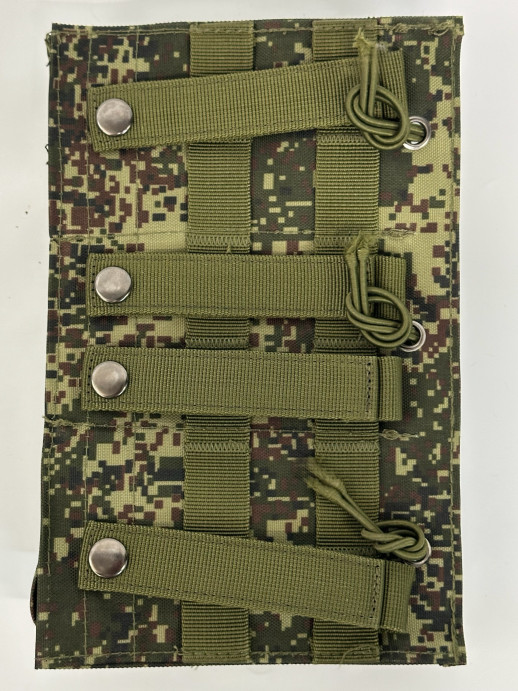 Подсумок под три магазина открытого типа пиксель