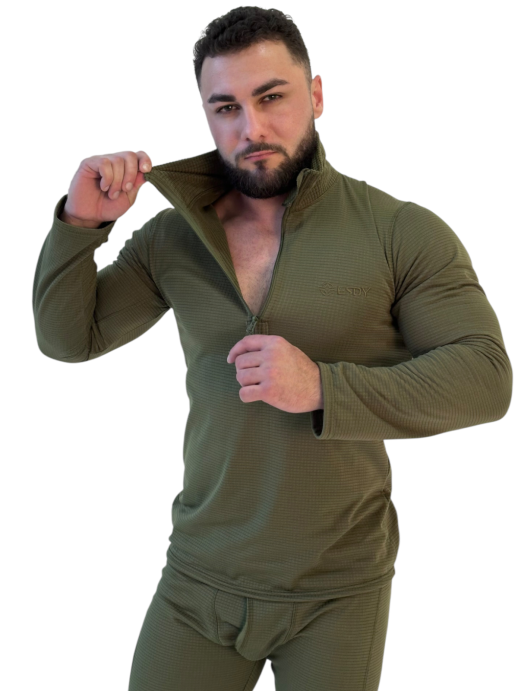 термобелье вафельное ESDY олива