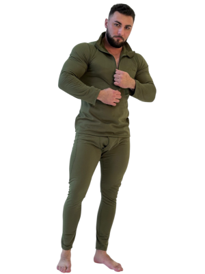 термобелье вафельное ESDY олива