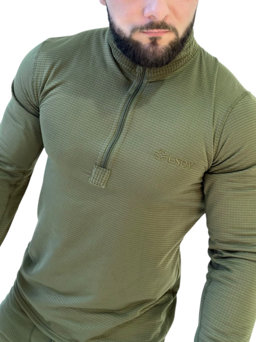 термобелье вафельное ESDY олива