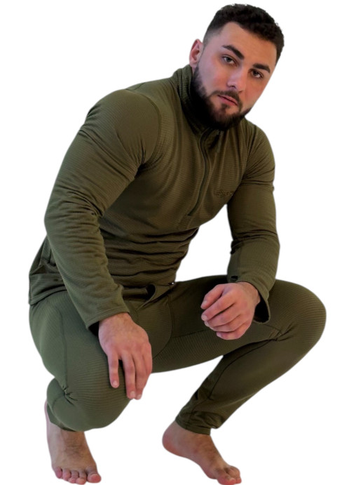 термобелье вафельное ESDY олива