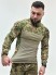 футболка Combat тактическая с длинным рукавом мультикам