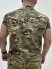 футболка тактическая хлопок мультикам с коротким рукавом