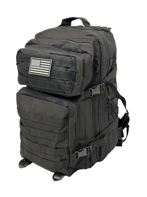 рюкзак штурмовой тактический 45 литров черный 
