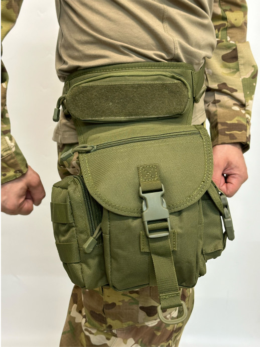 Сумка набедренная тактическая олива