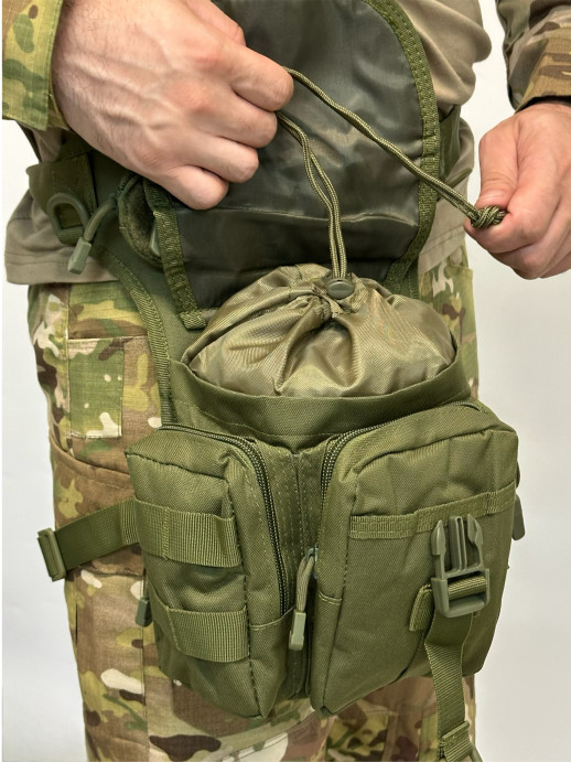 Сумка набедренная тактическая олива