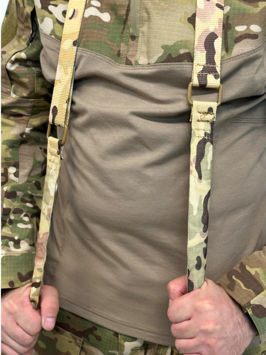 Ремень для оружия двухточечный тактический мультикам 