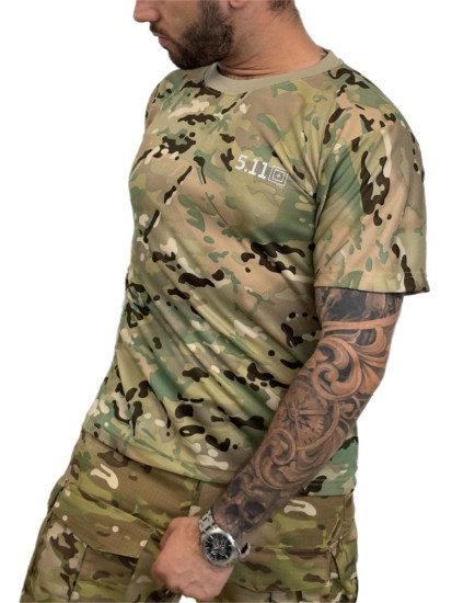 Футболка тактическая Mursad 5.11 мультикам