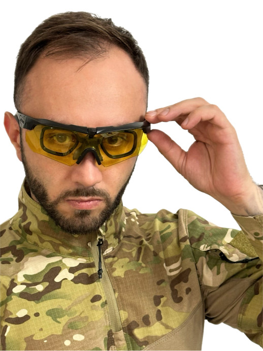 Очки тактические ESS Crossbow 3LS черный