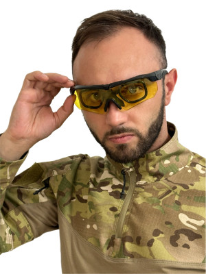 Очки тактические ESS Crossbow 3LS черный