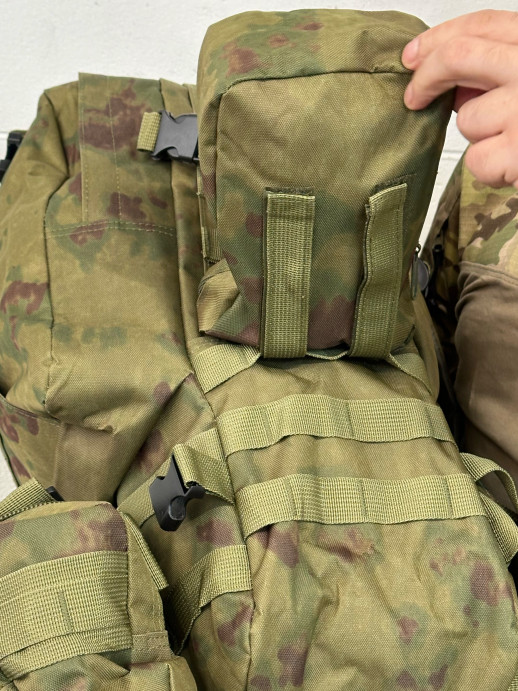 Рюкзак тактический с подсумками 55 литров 4 в 1 мох
