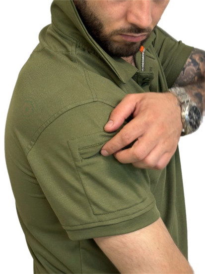 Футболка Polo тактическая с коротким руковам