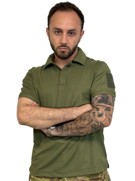 Футболка Polo тактическая с коротким руковам
