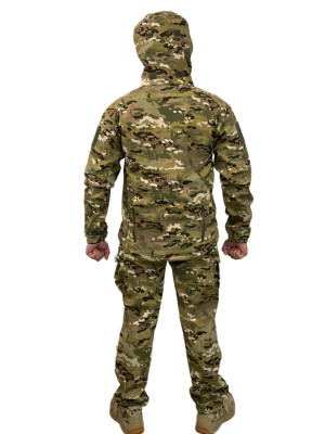 Костюм Софтшелл Shark Skin демисезонный на флисе ткань мультикам