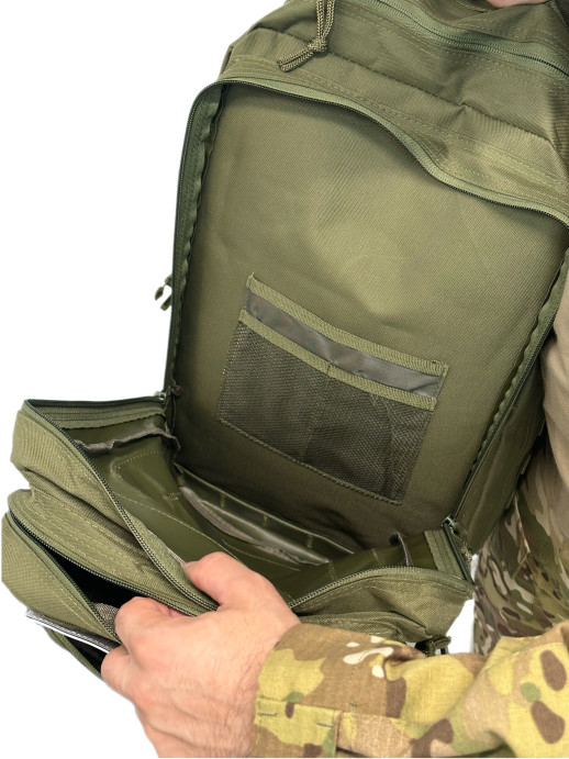Рюкзак штурмовой тактический 45 литров олива  