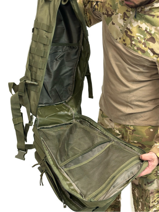 Рюкзак штурмовой тактический 45 литров олива  